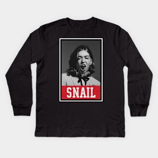 snail mail Kids Long Sleeve T-Shirt